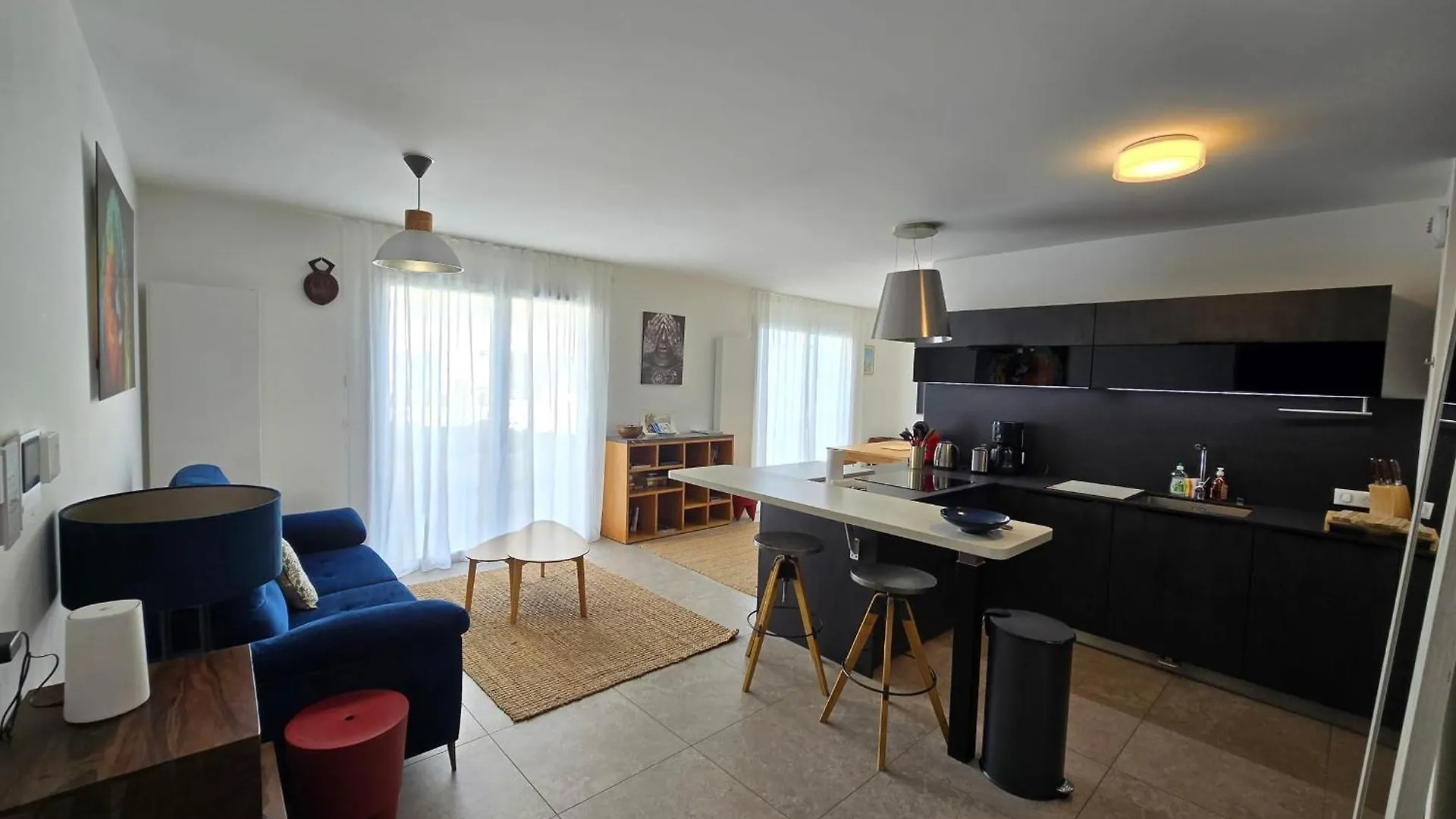 Appartement Tera - Joli T2 avec garage pour 4 personnes proche Plage Annecy